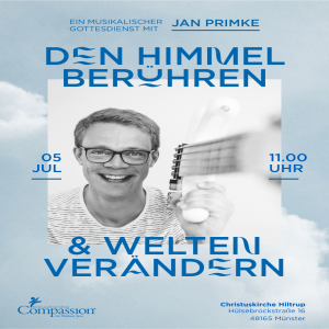 Musikalischer Gottesdienst mit Jan Primke