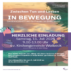 In Bewegung