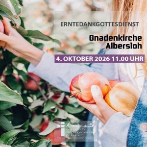 Erntedankgottesdienst in der Gnadenkirche